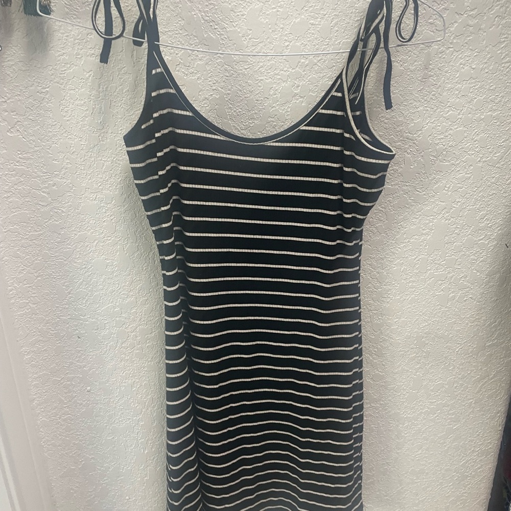 Urban Outfitters Black and White Striped Top